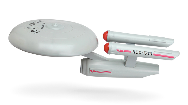 Illustration for article titled ThinkGeek's Made Its Flying U.S.S. Enterprise Frisbee Prank a Real Toy